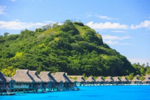 tropical resort in Bora Bora
