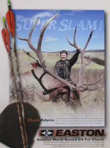 Easton Super Slam Elk Poster, 2003-This picture is from ChuckAdamsarchery-Best of Adams archery