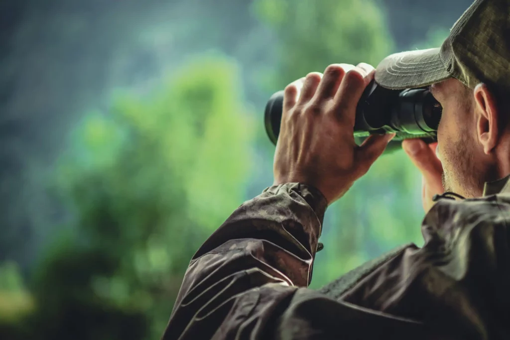 camouflage and binoculars-Best hunting binoculars