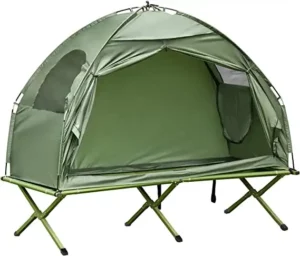 Outsunny All-in-One Cot Tent 1